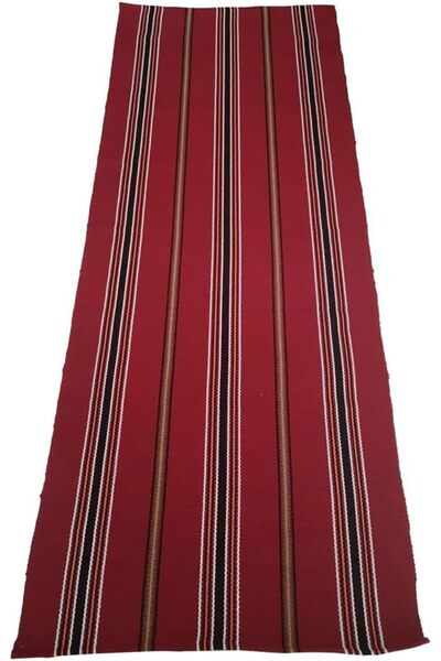 erorex Floor Mat for Trips Camping and Barre Cotton Red Size 85x210 cm