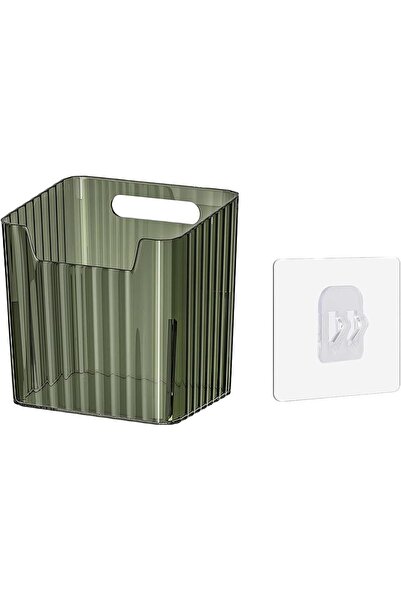 erorex خطاف حاويات تخزين المطبخ، حاويات تخزين باب الثلاجة الجانبي، سلة مطبخ معلقة على الحائط