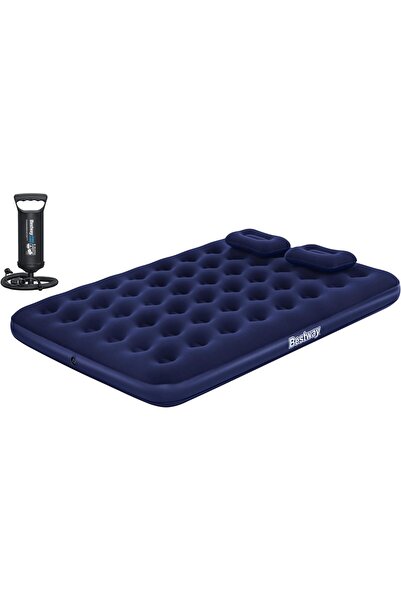 erorex مضخة يدوية يدوية BW AIRBED QUEEN 2.03MX 1.52MX 22 سم