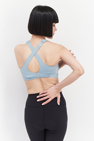 adidas Women Padded Brand Logo Sports Bra, Mint