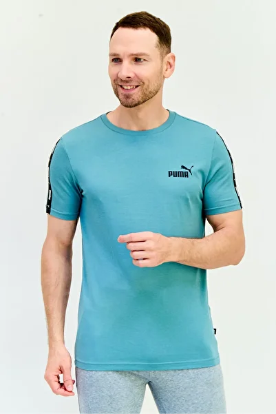 Puma Men Sportswear Fit Short Sleeves Outdoor T-Shirt, Sage Green