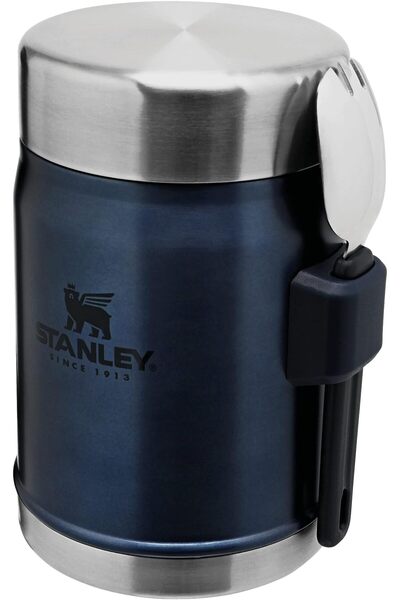 erorex Bpa Free Stainless Steel Food Thermos Keeps Cold Or Hot For 7 Hours, Nightfall, 0.4L
