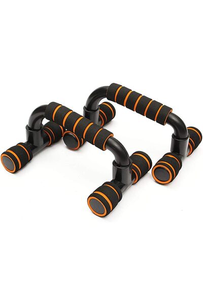 erorex حاملات تمارين الضغط، قضيب يد، معدات لياقة بدنية منزلية، قضيب يد محمول قابل للفصل، زوج واحد