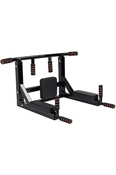 erorex Multifunctional Wall Mounted Wall Mounted Pull Up Bar Chin Up Power Tower Pull Up Dip Station Home
