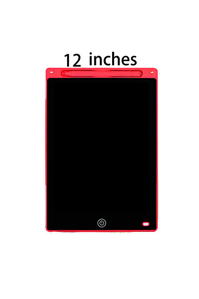 Choice13 جهاز لوحي للرسم بشاشة LCD مقاس 6.5/8.5/10/12 بوصة للأطفال، أحمر، 12 ...