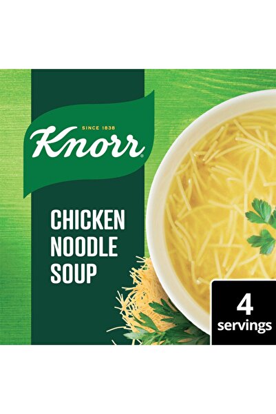Knorr Chicken Noodle Soup 60 g 3+1Free Tasty Instant Soup for Quick Delicious Meal