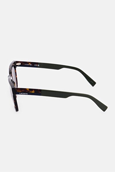 Lacoste Men L996S230 Square Sunglasses, Havana Brown