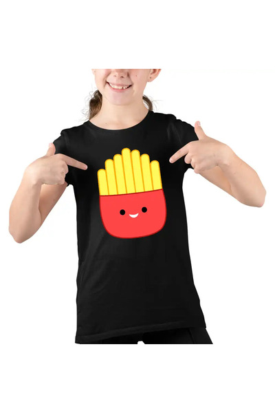 OEM Tricou Copii Fete Squishmallows Cartofi Prajiti