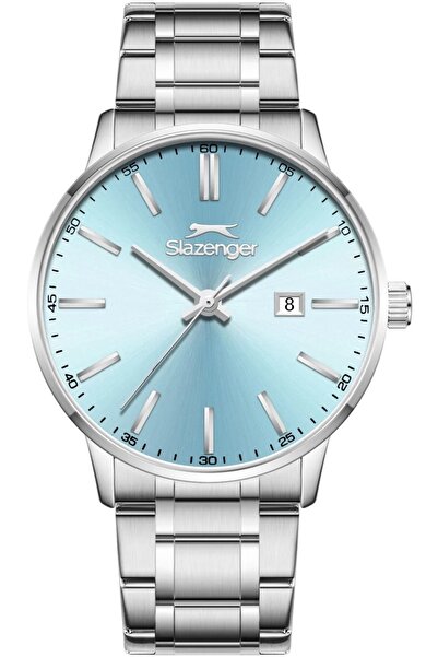 Slazenger SL.09.2561.2.02 حافظة فولاذية بحبل فولاذي 10 ATM مقاومة للماء لون ذ...