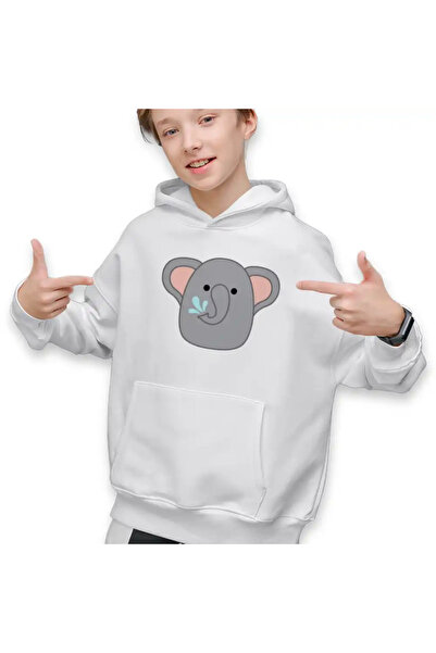 OEM Hanorac Copii Baieti Squishmallows Elefant Africa