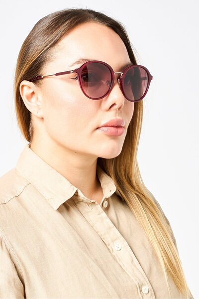 Kate Spade Women ELEESE/S 2LF3X Round Sunglasses, Purple