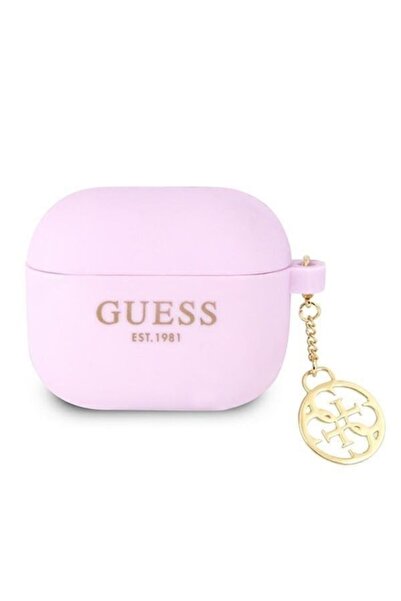 Guess Carcasă de protecție din silicon pentru Apple AirPods 3, GUA3LSC4EU Cha...