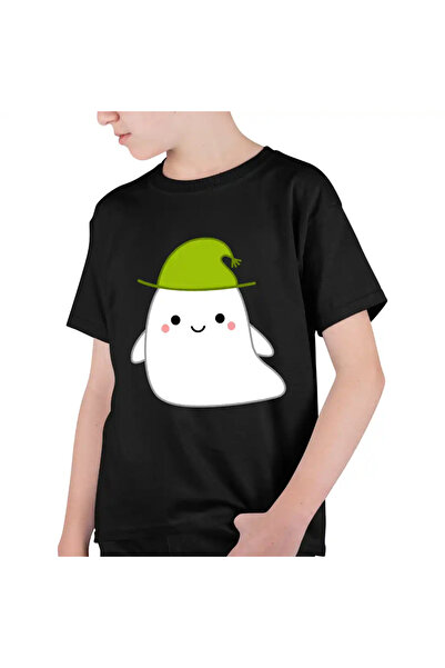 OEM Παιδικό μπλουζάκι Squishmallows με θέμα το Halloween και τα φαντάσματα γι...