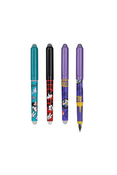 Patio Set 3 stilouri scrie-sterge, cu cerneala termosensibila, cu capac, pers...