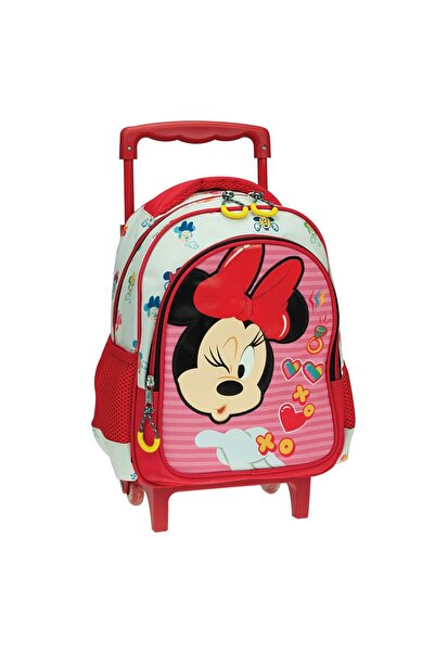 Giovas Troller gradinitia Minnie XOXO, cu doua compartimente, buzunare latera...