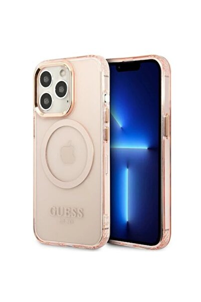 Guess Carcasă pentru iPhone 13 Pro Max 6.1" MagSafe Roz