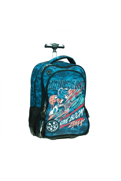 GYM Troller scoala&calatorie Maui and Sons BMX, trei compartimente, buzunare ...