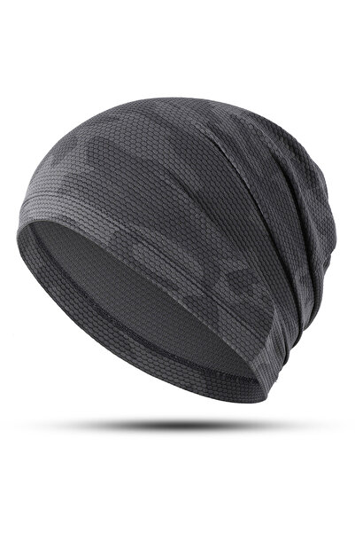 Choice 104- قبعة رياضية صيفية شبكية قابلة للتنفس باللون الرمادي المموه، قبعة ...