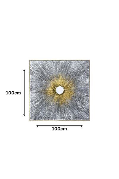 Ebticar Modern multi-colored wall panel suitable for various decor styles 100*100 cm