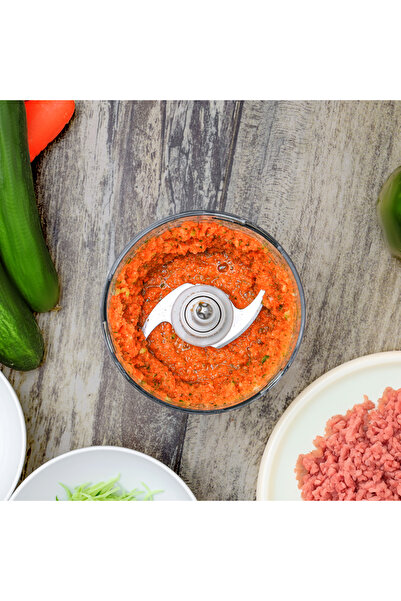 Geepas 0.5 liter Multi Chopper- GMC42012/ 500 W, Compact Multi-Purpose Chopping Machine