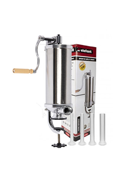 brg Aparat de făcut cârnați Elefant KY2006C, 3 kg, metal/oțel inoxidabil, ver...