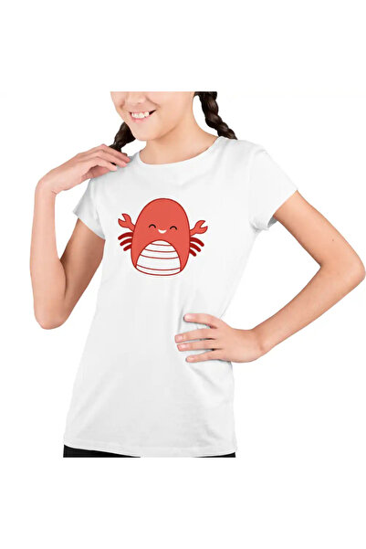 OEM Παιδικό Κορίτσι Squishmallows Αστακός Ocean T-Shirt