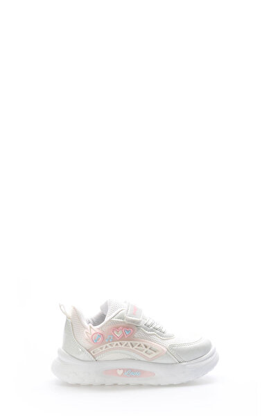 Ayakkabıhane White Unisex Poly Kids Sports Sneaker Shoes Ah1E4612431432