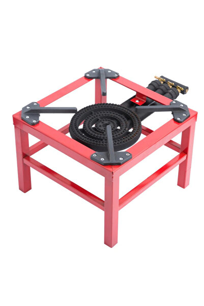 Tania Pirostrie patrata din metal R03, 4 picioare, 3 robineti