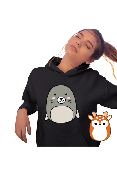 OEM Women's Hoodie Squishmallows Seal Squad