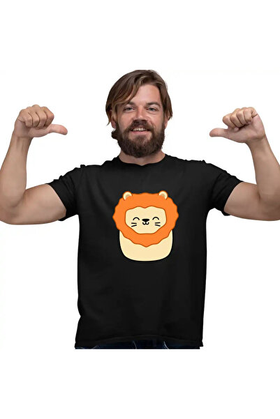 OEM Ανδρικό T-Shirt Squishmallows Lion Africa