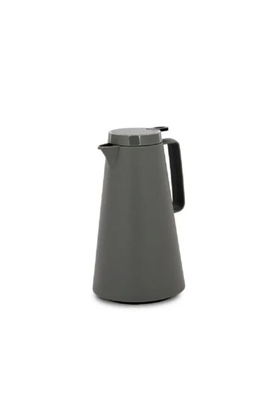 rexa ترمس تايملس، سعة 1 لتر، قابل للضغط - رمادي