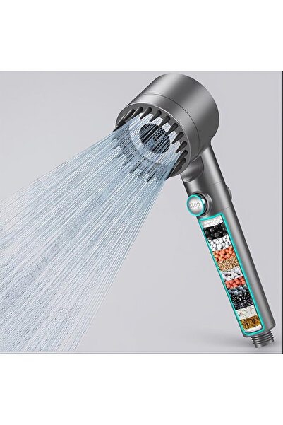 Elindor Cap de duș cu 15 straturi de filtru Elindor® care îndepărtează clorul, metalele grele, impuritățile și griul