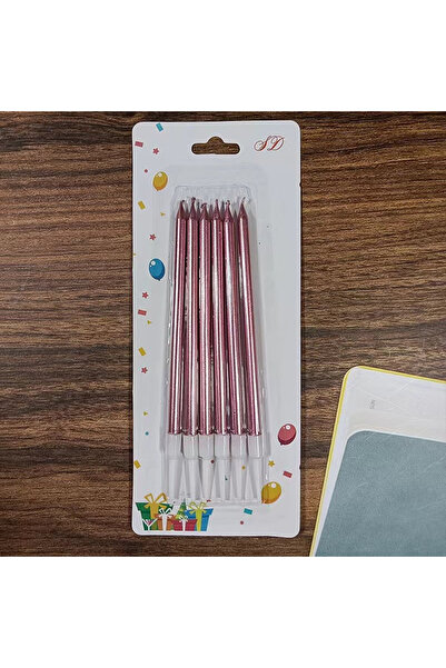 Flippy Set 6 Lumanari de Tort, Flippy, din Parafina, 11 x 0.4 cm, Lucioase, R...