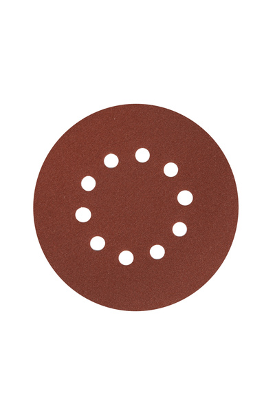DETOOLZ Set of 10 sandpaper P120 10 holes 215mm