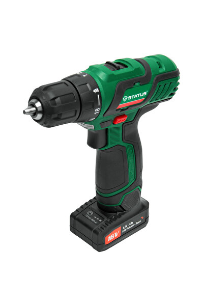 Status CT16-2Li Self-tapping Screwdriver, Cordless, 2 Batteries, 16V, 1500 mAh, New Model 2020, Italy