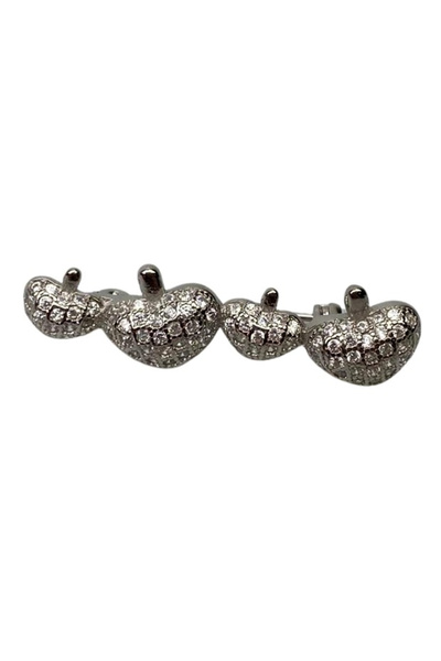 Flippy Brosa Argint 925 4 Inimi