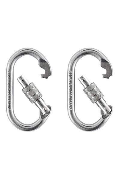 Generic EZcop Professional Safety D Buckle Autolock Self Locking Steel Alloy ...