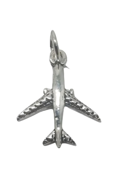 Flippy Pandantiv din Argint 925, Avion Pasageri