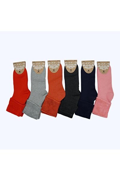 RAPAPA Towel 6-Pack Curled Short Socks 3270