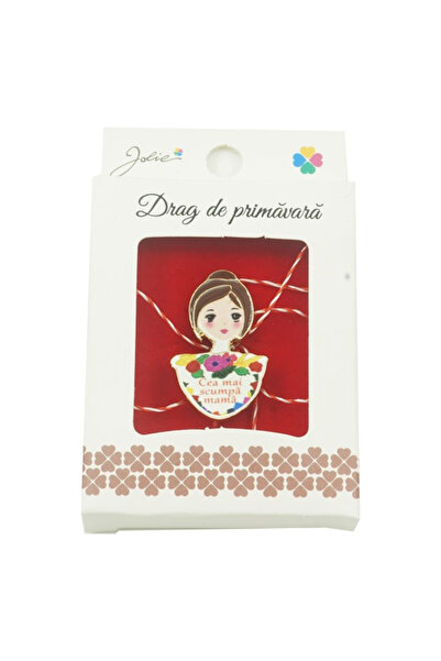 Flippy Brosa Mica in Cutie Jolie model Fata cu Flori