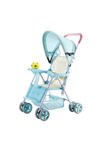 Mixbo Carucior pentru copii Mixbo, model sport, ultracompact, roti duble, 25 kg, 2 ani +, turcoaz