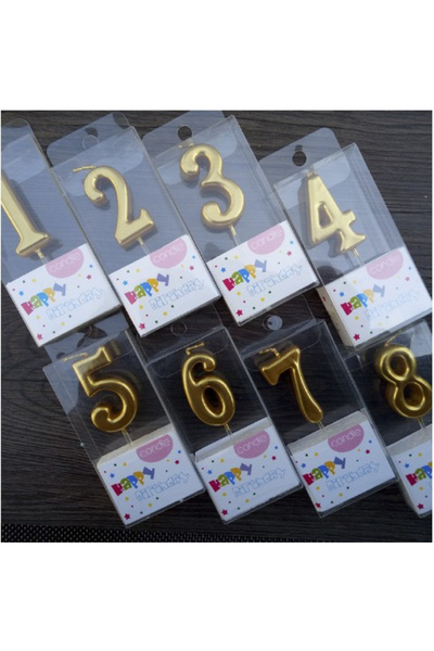 Flippy Lumanare de Tort, Flippy, Model Cifra 0, Party, 4.5 x 2.5 cm, din Para...