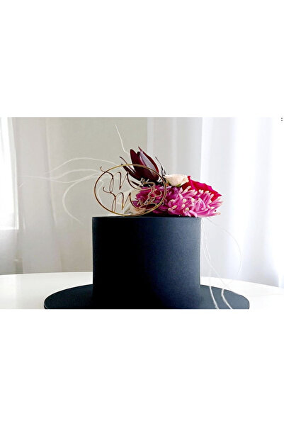 Flippy Topper Tort, Flippy, Model 2 Mr&Mrs, din Plastic, Auriu