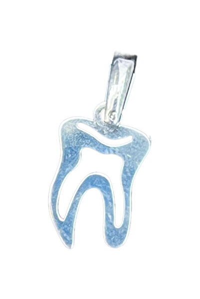 Flippy Pandantiv din Argint 925 Jolie Silver, Model Dinte, 15 x 7 mm, 0.6 g