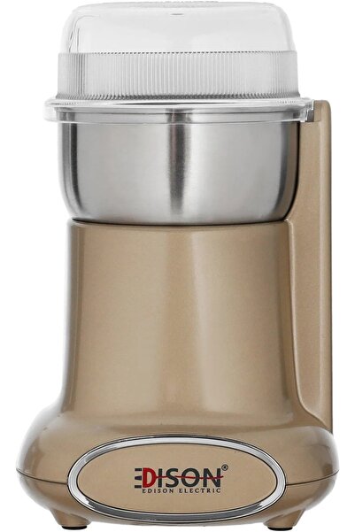 Edison مطحنة قهوة، 200 واط - ذهبي