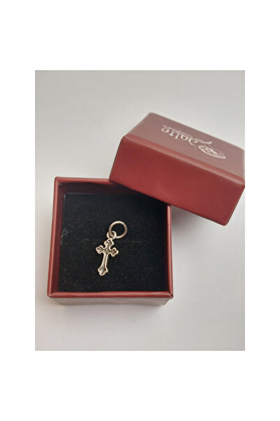 Flippy Pandantiv din Argint 925 Cruce botez, Jolie Silver, 0.6g, 1.5 cm x 1 cm