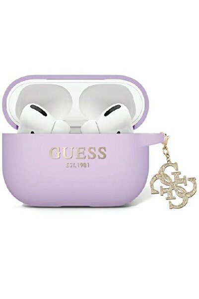 Guess Earphones Case, Guess, Compatible with AirPods Pro 2, Violet