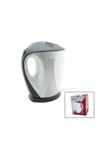 Beruflic Awox White Vivity Plastic Kettle Kettle 1.7Lt 2000W Open Resistance with Water Level Indicator