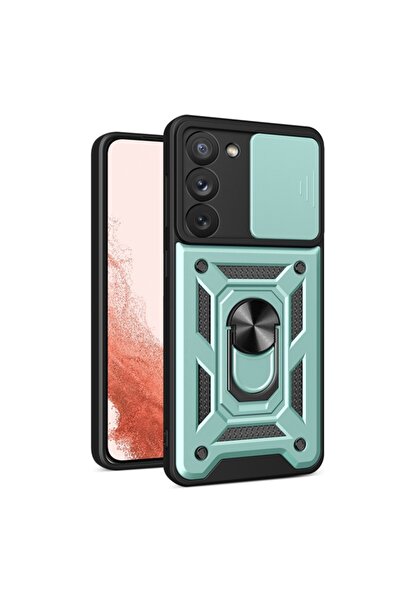 SKYDDAR INNOVATION Husă pentru Samsung Galaxy S23 Plus, CamShield, inel magne...