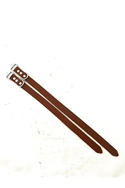 Bestway ve Diğeri طقم من قطعتين من طوق جلد العجل الأصلي للكلاب من السلالات ال...